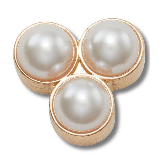 Jibbitz Triple Pearl