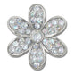 Jibbitz Silver Daisy