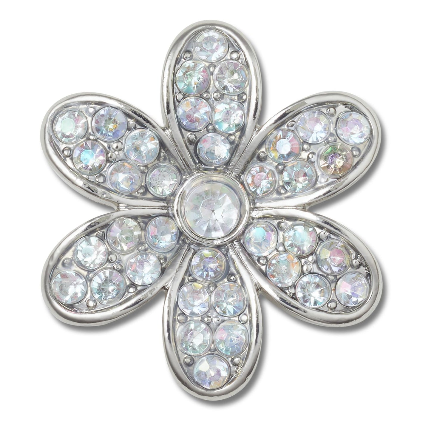 Jibbitz Silver Daisy