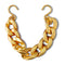 Gold Cuban Strap Chain Jibbitz
