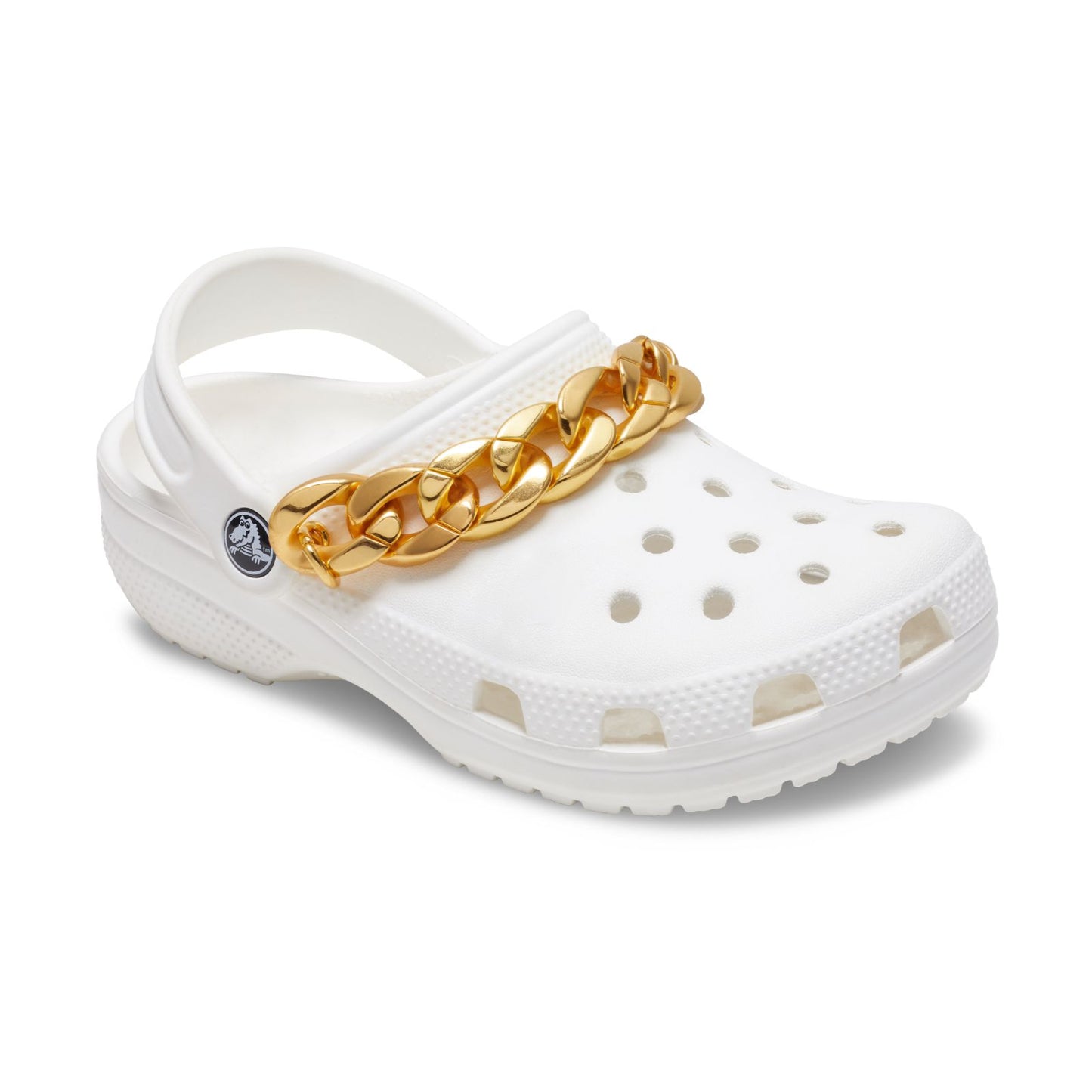Gold Cuban Strap Chain Jibbitz