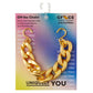 Gold Cuban Strap Chain Jibbitz