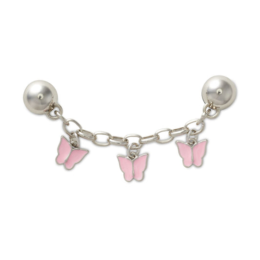 Jibbitz Goth Girl Butterfly Chain