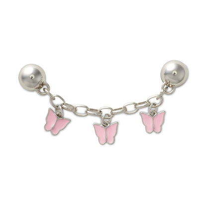 Jibbitz Goth Girl Butterfly Chain