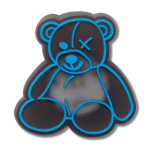 Jibbitz Lights Up Translucent Bear