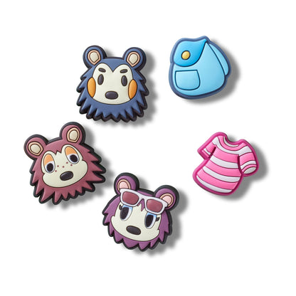 Animal Crossing Creator 5pck Multi Unisex Jibbitz