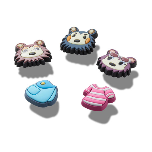 Animal Crossing Creator 5pck Multi Unisex Jibbitz