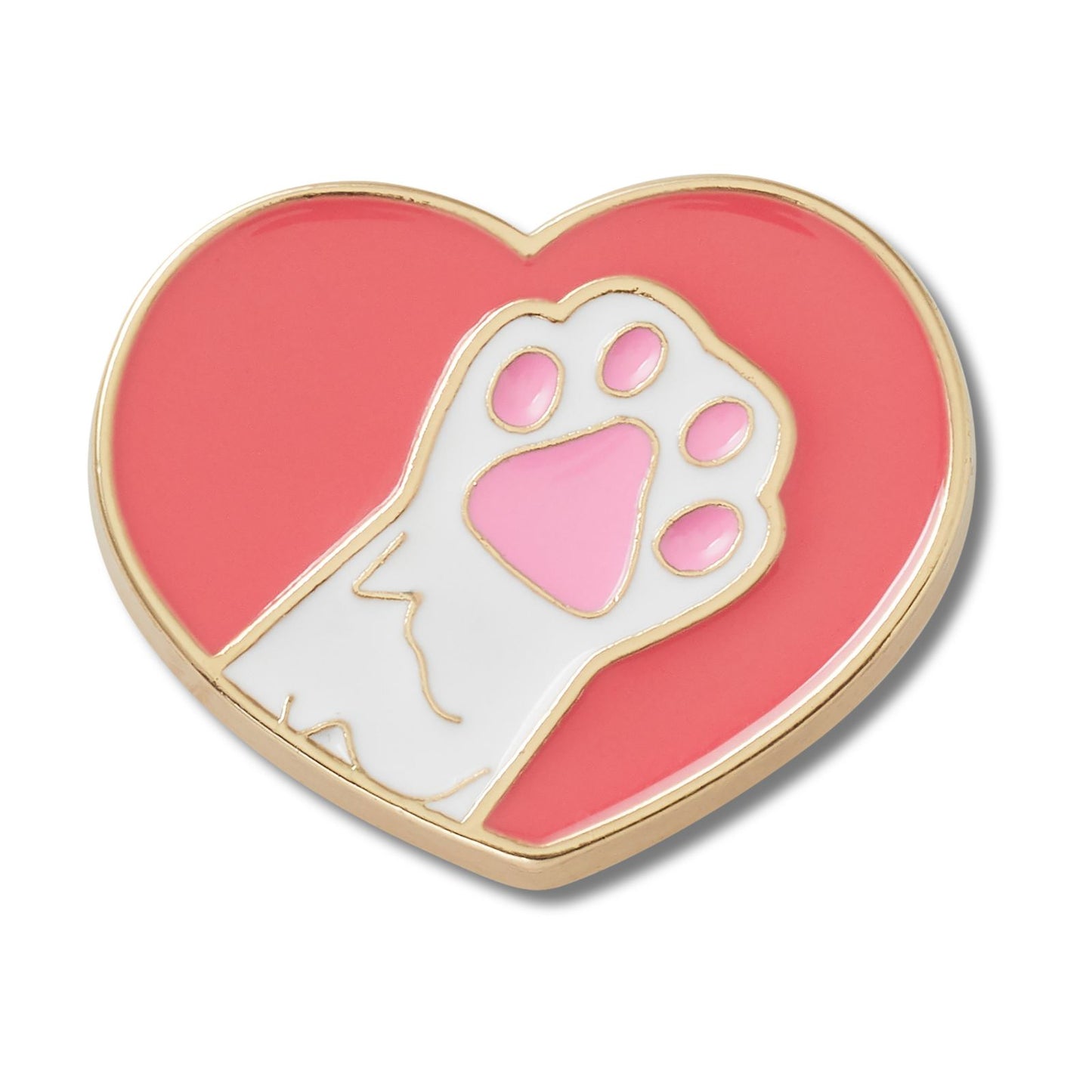 Jibbitz Heart Cat Toe Bean
