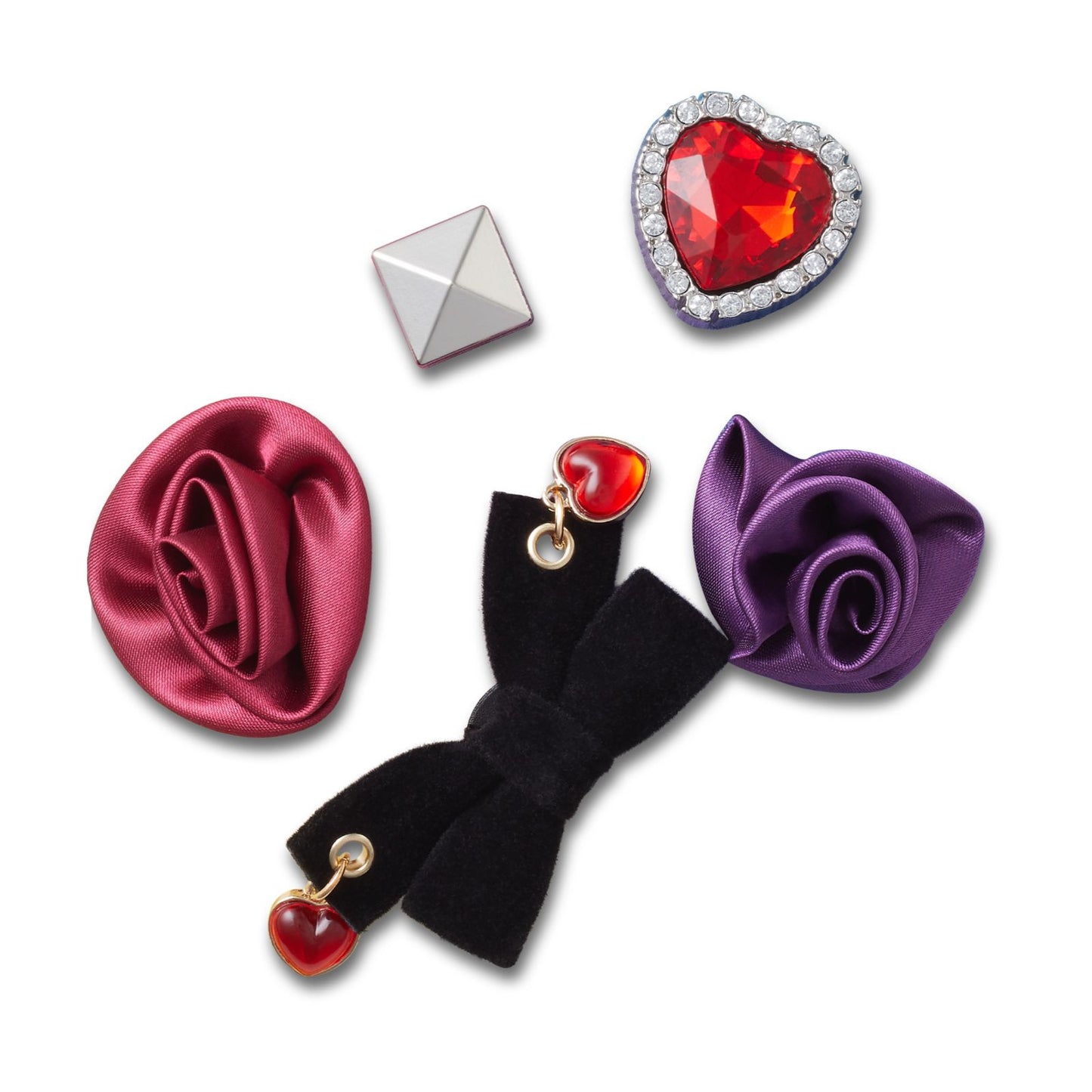 Dark Romance Lace Up 5 Pack Jibbitz