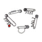 Jibbitz Love Punk Goth Pin 5 Pack