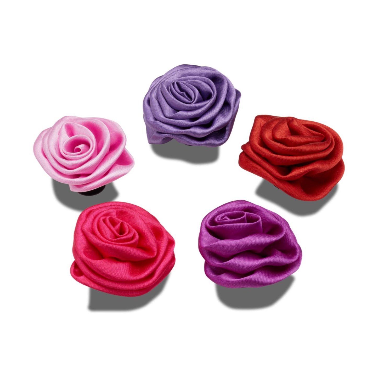 Jibbitz Dark Rosette 5 Pack