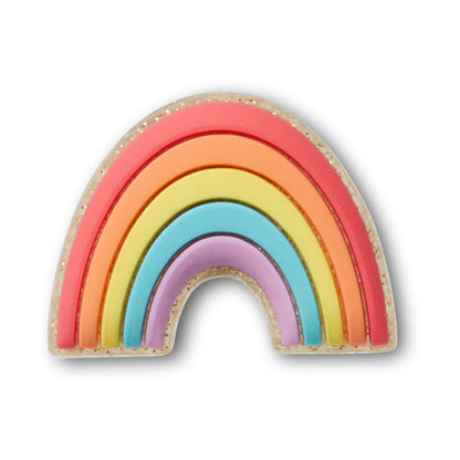 Jibbitz Pastel Glitter Rainbow