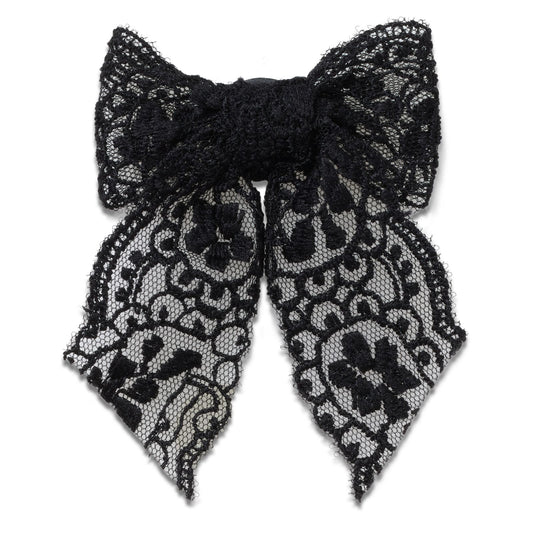 Jibbitz Black Lace Bow