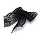 Jibbitz Black Lace Bow