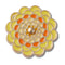 Jibbitz Yellow Spinner Flower
