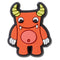 Jibbitz Red Horned Monster