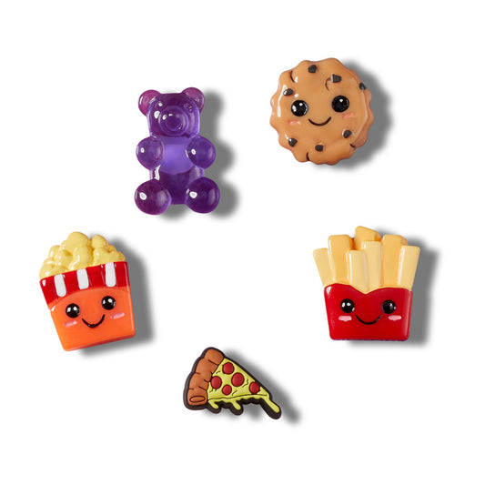 Jibbitz Snack Food Best Sellers 5 Pack