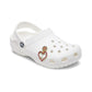 Jibbitz Pink Beaded Heart Unisex Multi