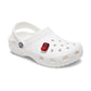 Ruby Square Gem Unisex Multi Jibbitz
