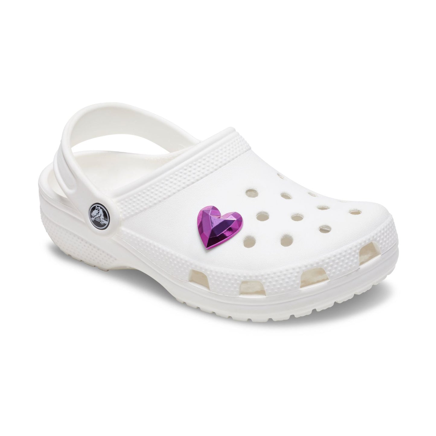 Fancy Pink Heart Unisex Multi Jibbitz