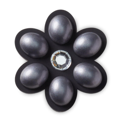 Jibbitz Charcoal Flower Gem Unisex Multi