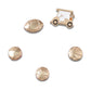 Jibbitz All Gold Sports 5 Pack