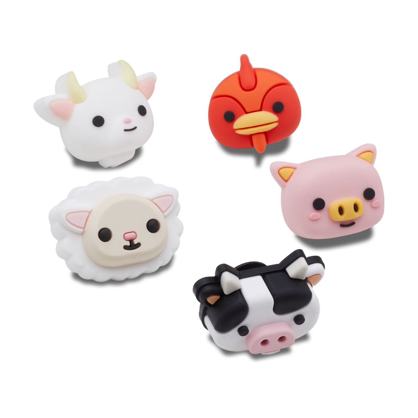 Jibbitz 3d Farm Animal Faces