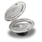 Silver Oval Locket Unisex Multi Jibbitz