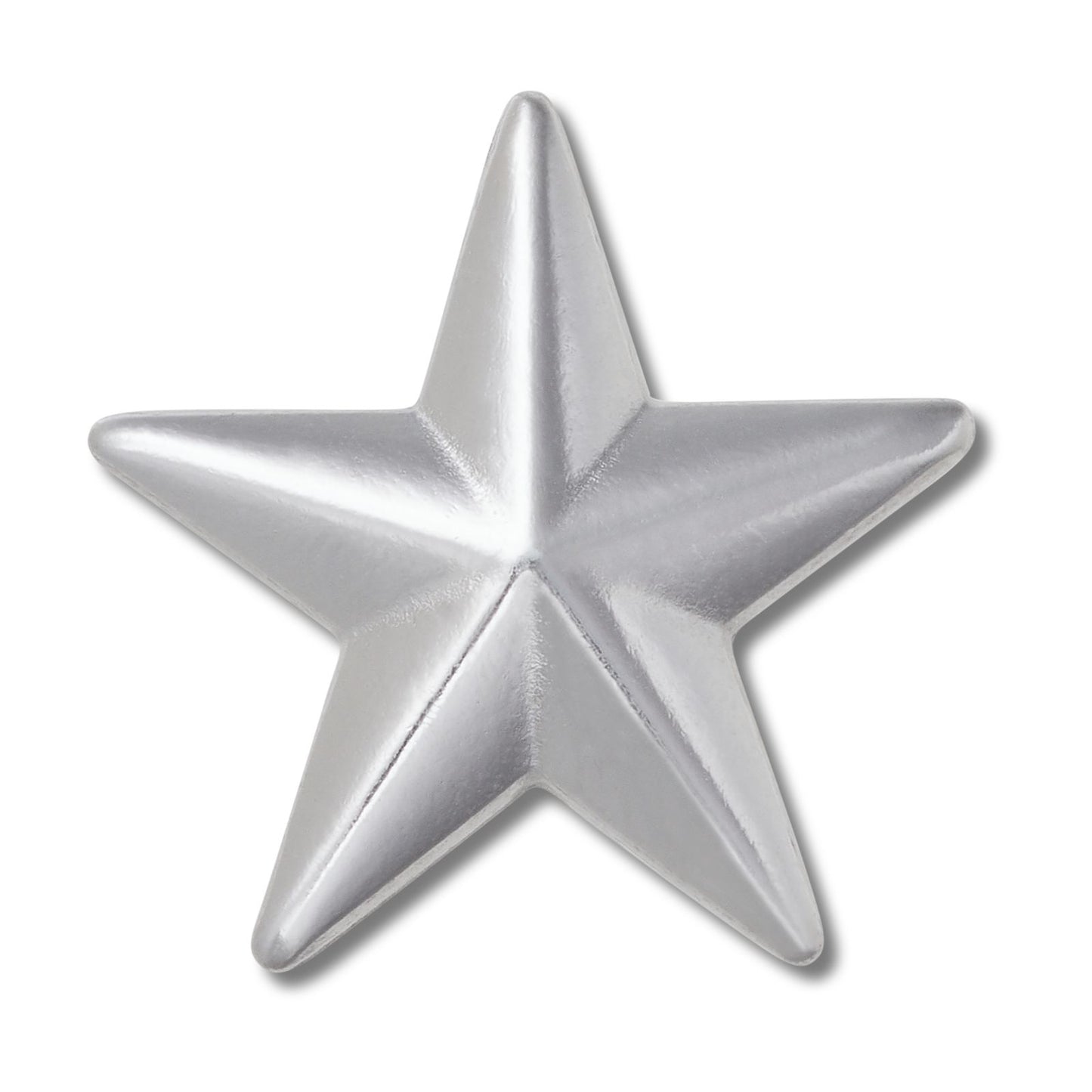 Jibbitz Silver Star Badge