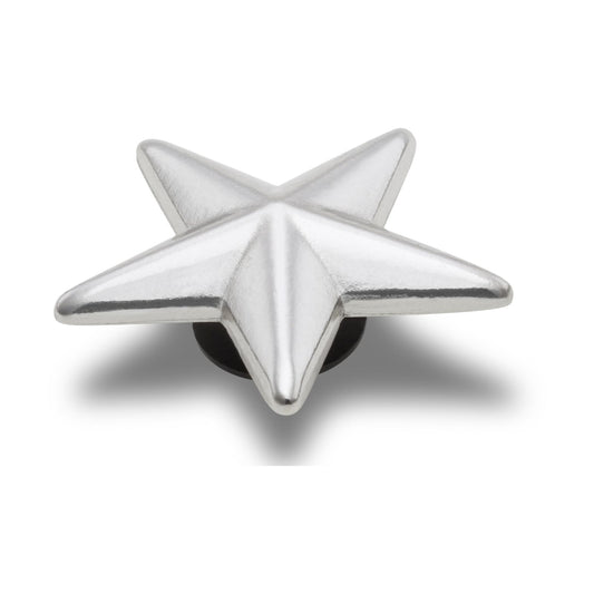Jibbitz Silver Star Badge