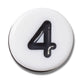 Jibbitz Number Four Tiny Friendship Unisex Multi
