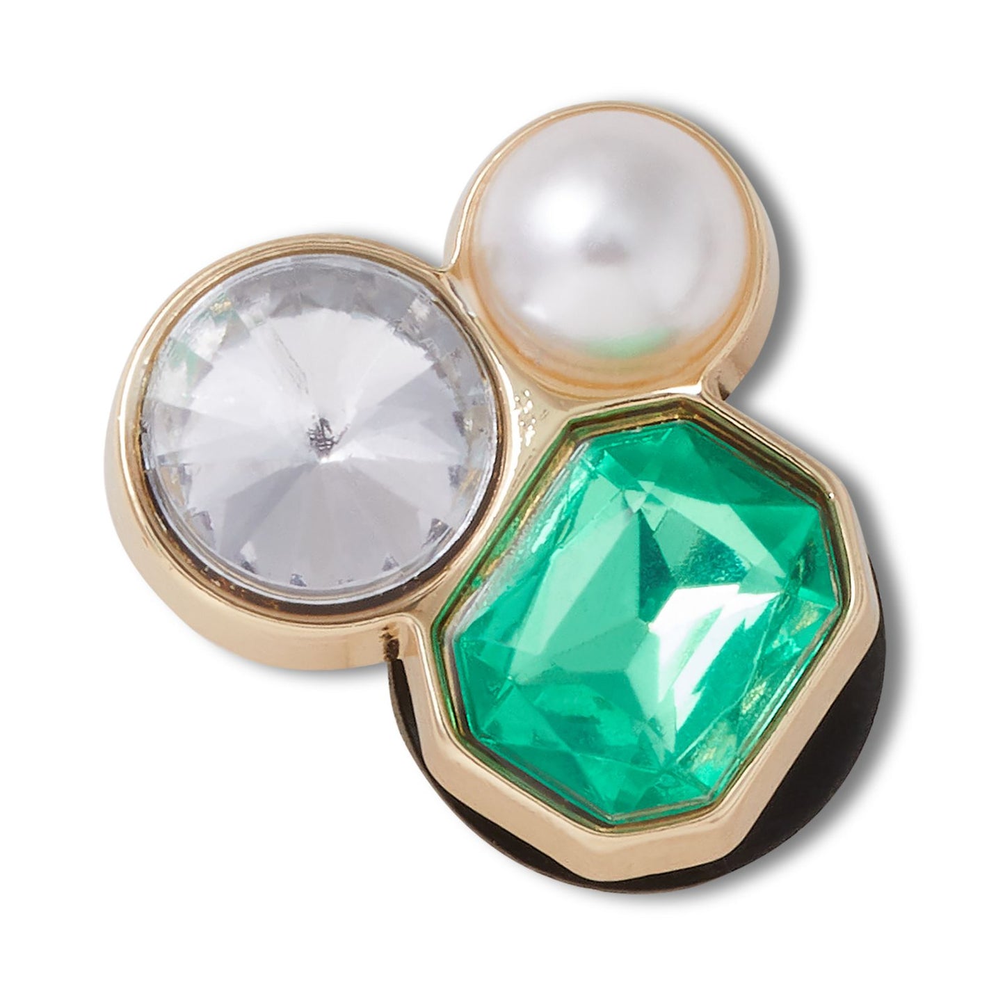 Green Gem Cluster Unisex Multi Jibbitz