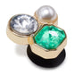 Green Gem Cluster Unisex Multi Jibbitz