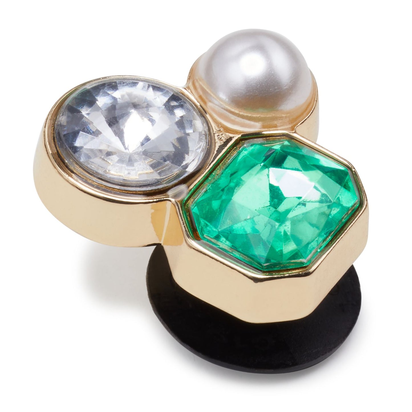 Green Gem Cluster Unisex Multi Jibbitz