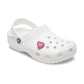 Pink Enamel Heart Gem Unisex Multi Jibbitz