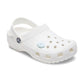 Blue Flower With Crystal Unisex Multi Jibbitz