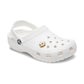 Gold And White Floral Unisex Multi Jibbitz
