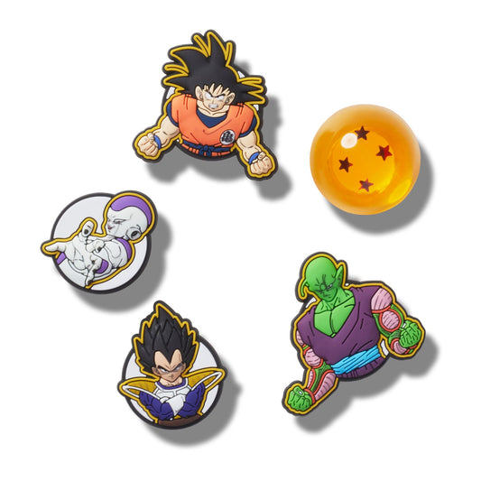 Dragon Ball Z 5 Pack Unisex Multi Jibbitz