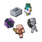 Minecraft 5 Pack Unisex Multi Jibbitz