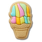 Rainbow Ice Cream Cone Unisex Multi Jibbitz
