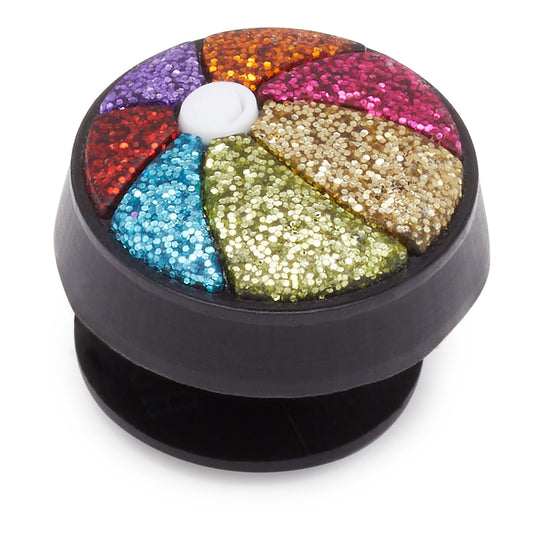 Glitter Beach Ball Unisex Multi Jibbitz