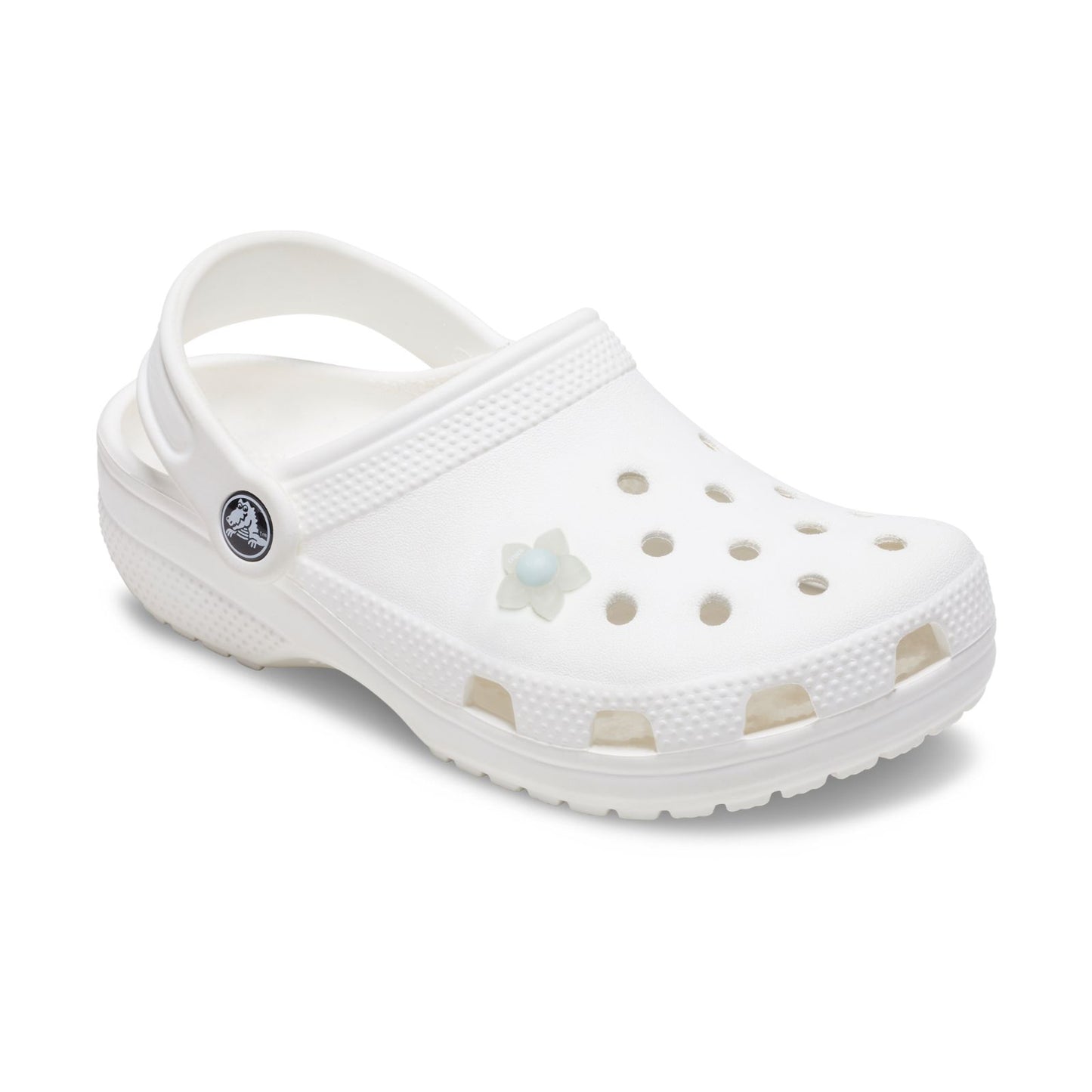 Jibbitz Iridescent Flower Dark Blue Unisex Multi