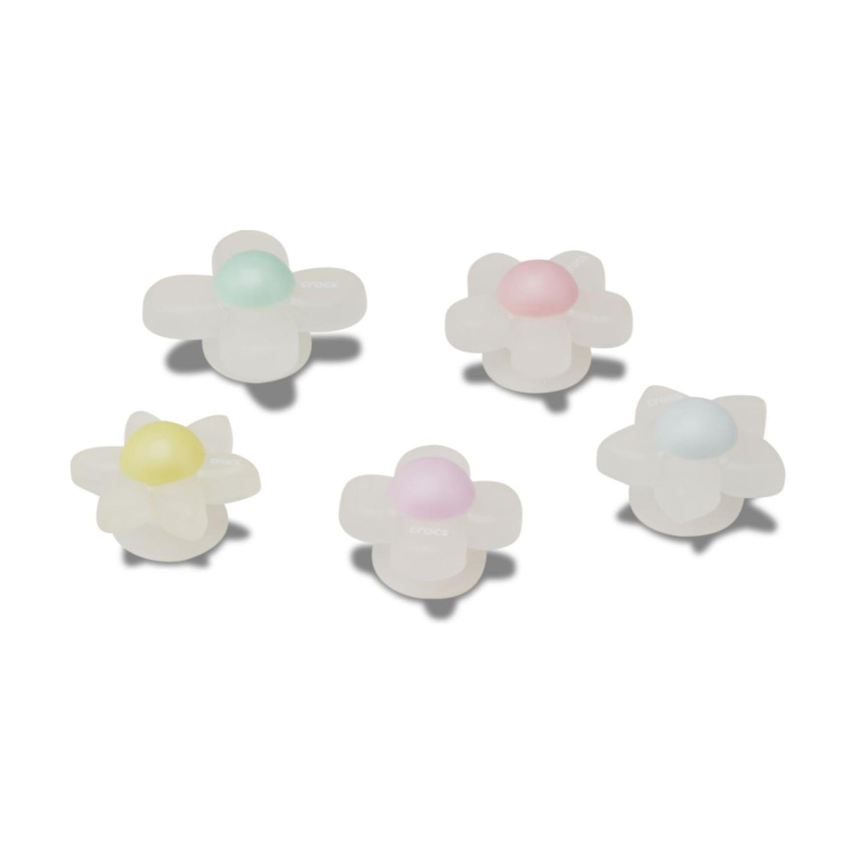 Iridescent Flowers 5 Pack Jibbitz