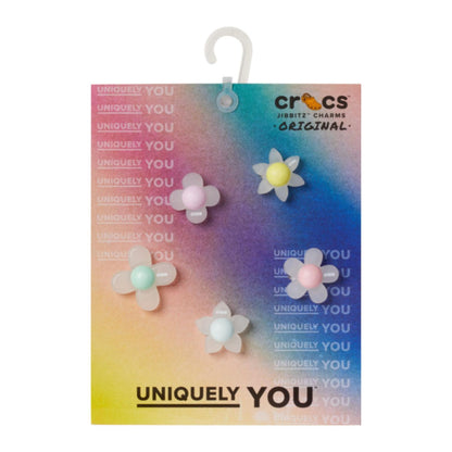 Iridescent Flowers 5 Pack Jibbitz