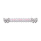 Jibbitz Lace And Pink Ribbon Chain Unisex Multi