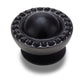 Jibbitz Black Dome With Gems Unisex Multi