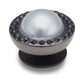 Jibbitz Pearl With Black Gem Base Unisex Multi