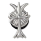 Jibbitz Punk Silver Cross Unisex Multi