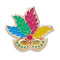 Carnival Mask Unisex Multi Jibbitz