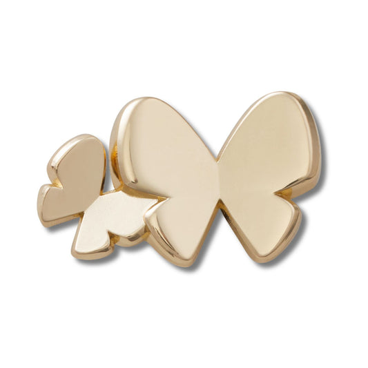 Jibbitz Gold Butterfly Duo Unisex Multi